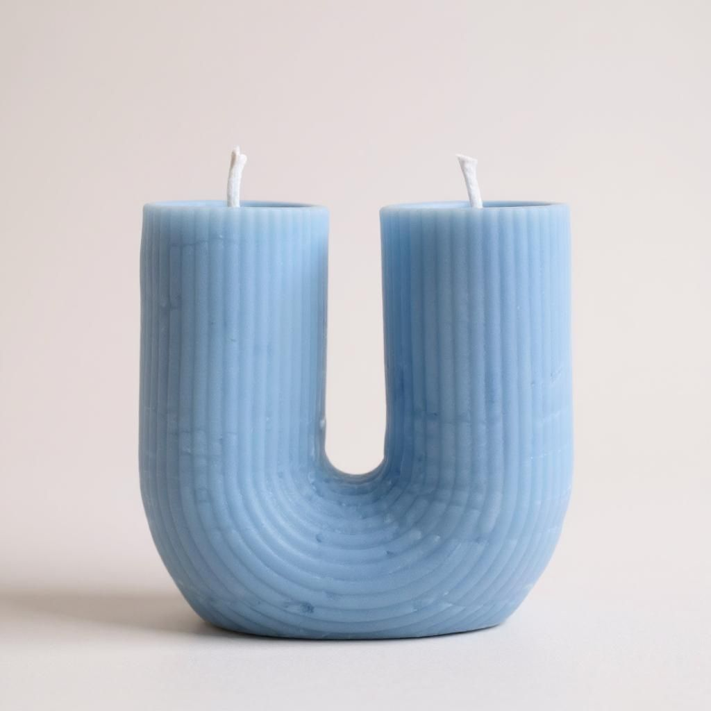 U-Shaped Candle
