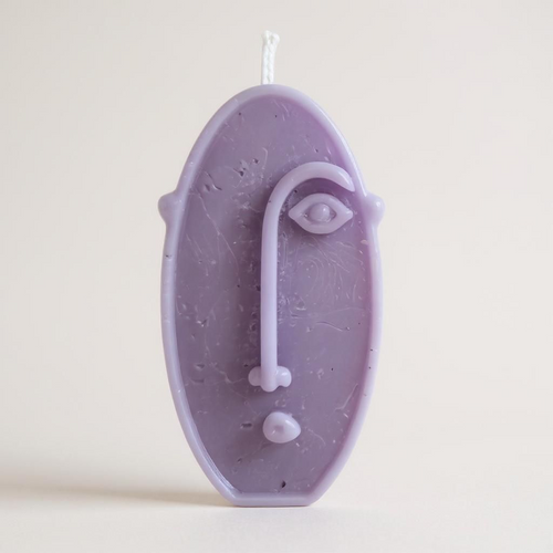 Face of Flame Candle