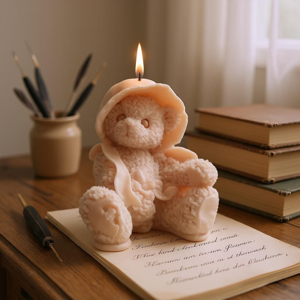 Mimi Bear Candle